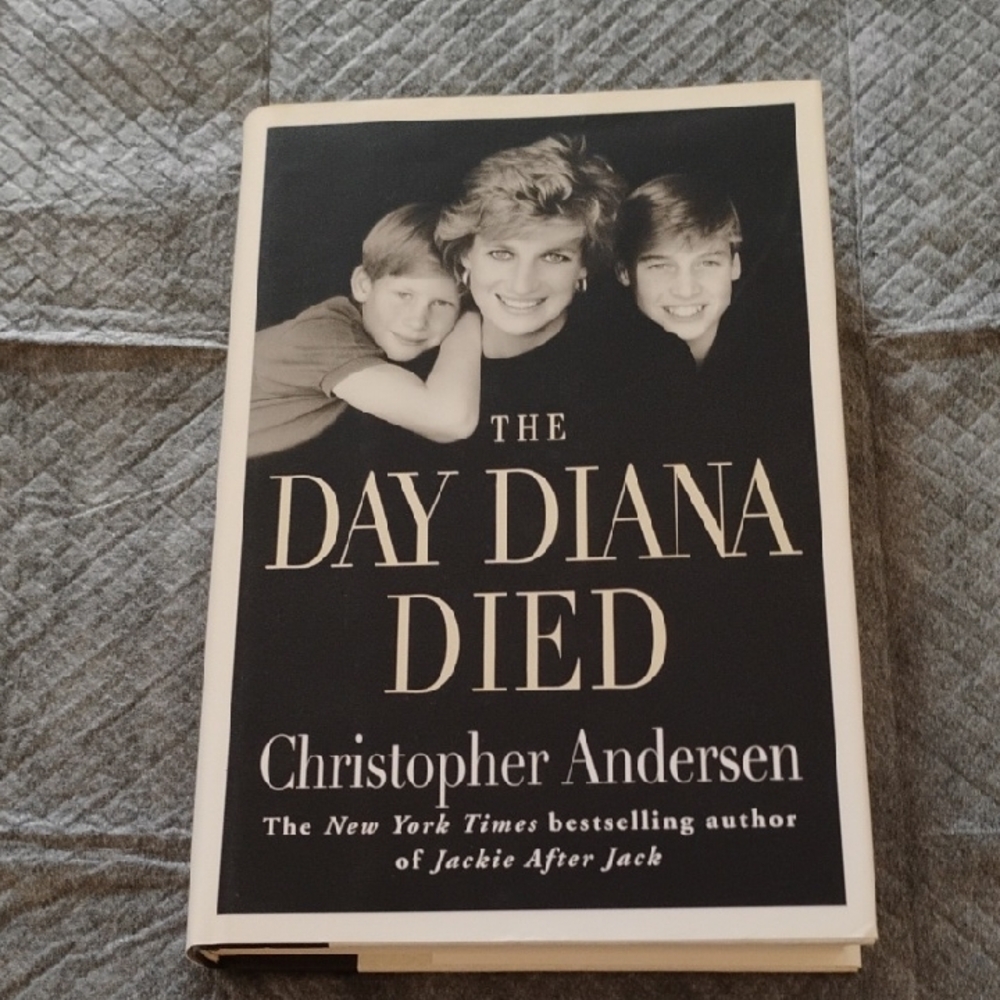 The Day Diana Died Hardcover Book Princess Diana 1998